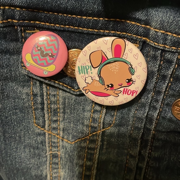 Crazy 8 denim jean jacket - Picture 2 of 3